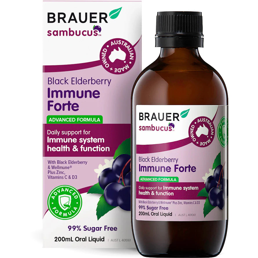 Brauer Sambucus Immune Forte For Adults - 200mL