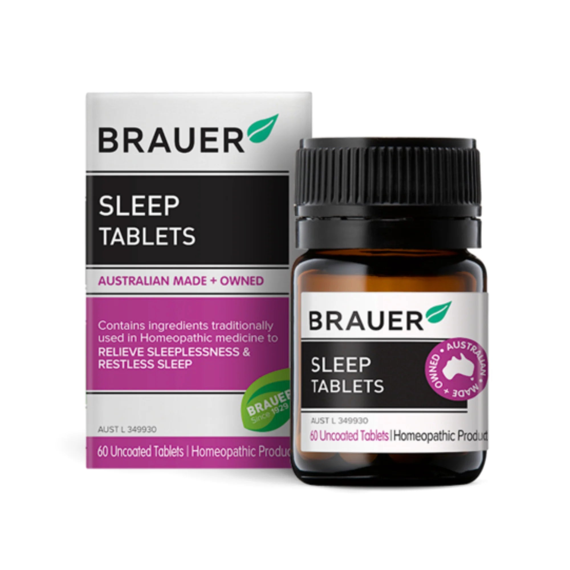 Brauer Sleep Tablets - 60 Tablets