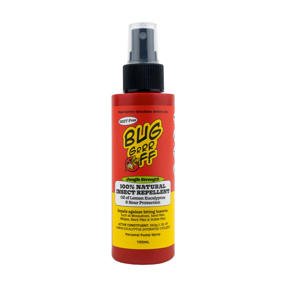 Bug-Grrr Off Natural Insect Repellent 100ml Jungle Strength Spray - 100mL