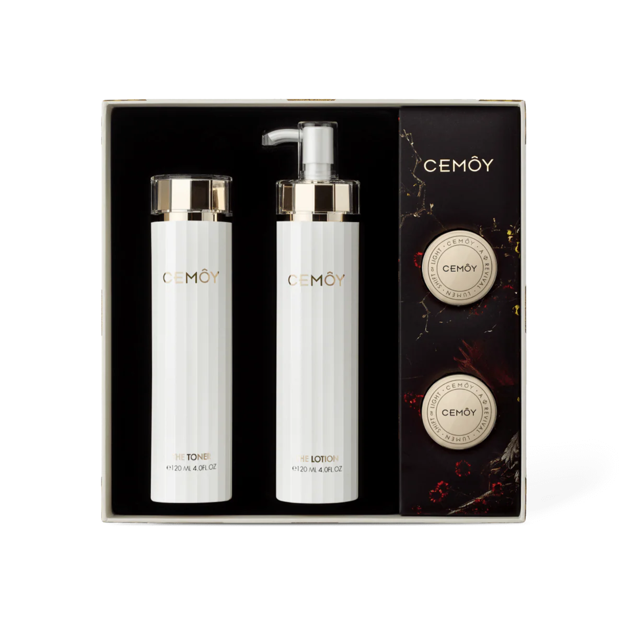 CEMOY Lumen Collection Gift Set - Includes 1 x Lumen Toner, 1 x Loation and 2 x Cream (Clearance Stock)