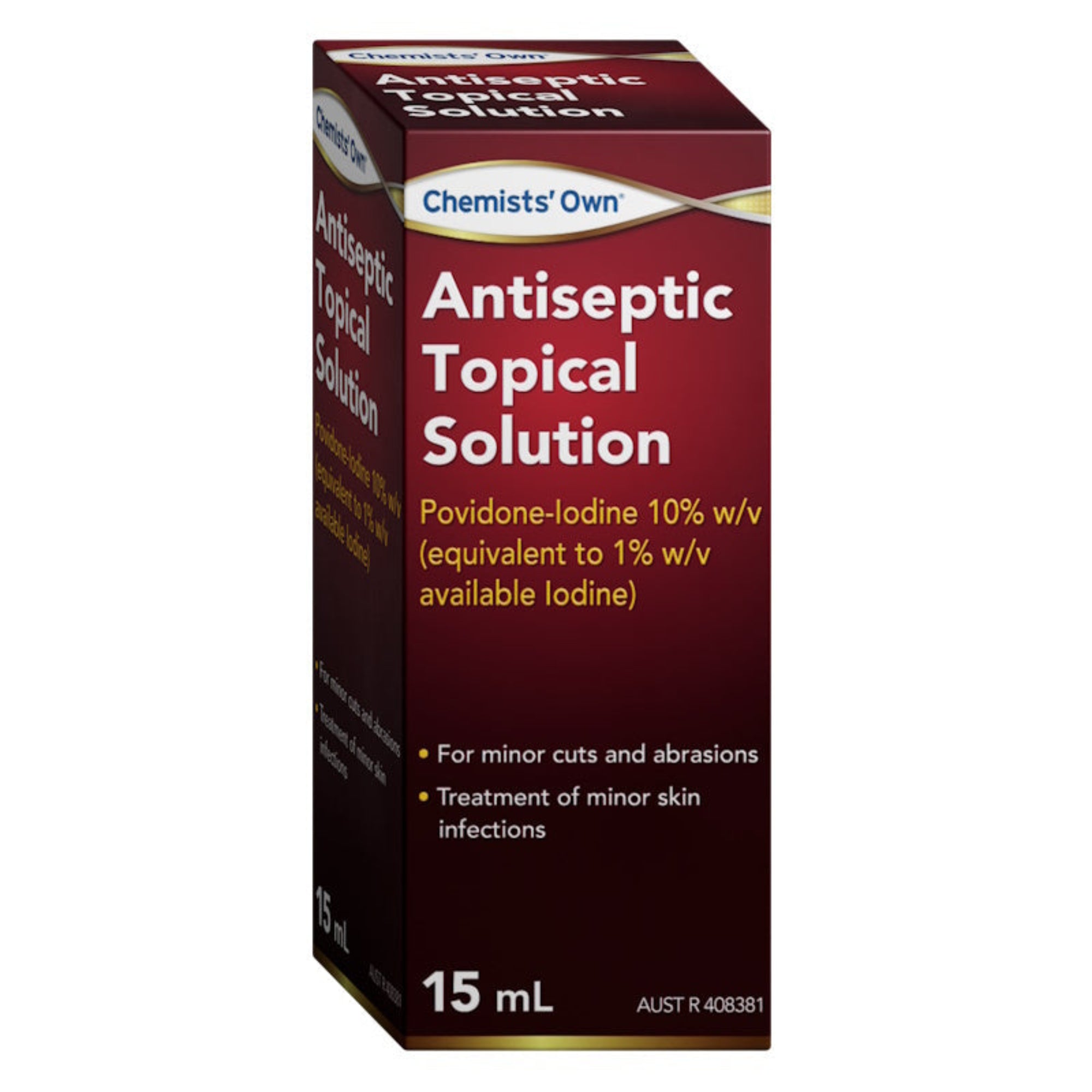 Chemists’ Own® Antiseptic Topical Solution 15mL