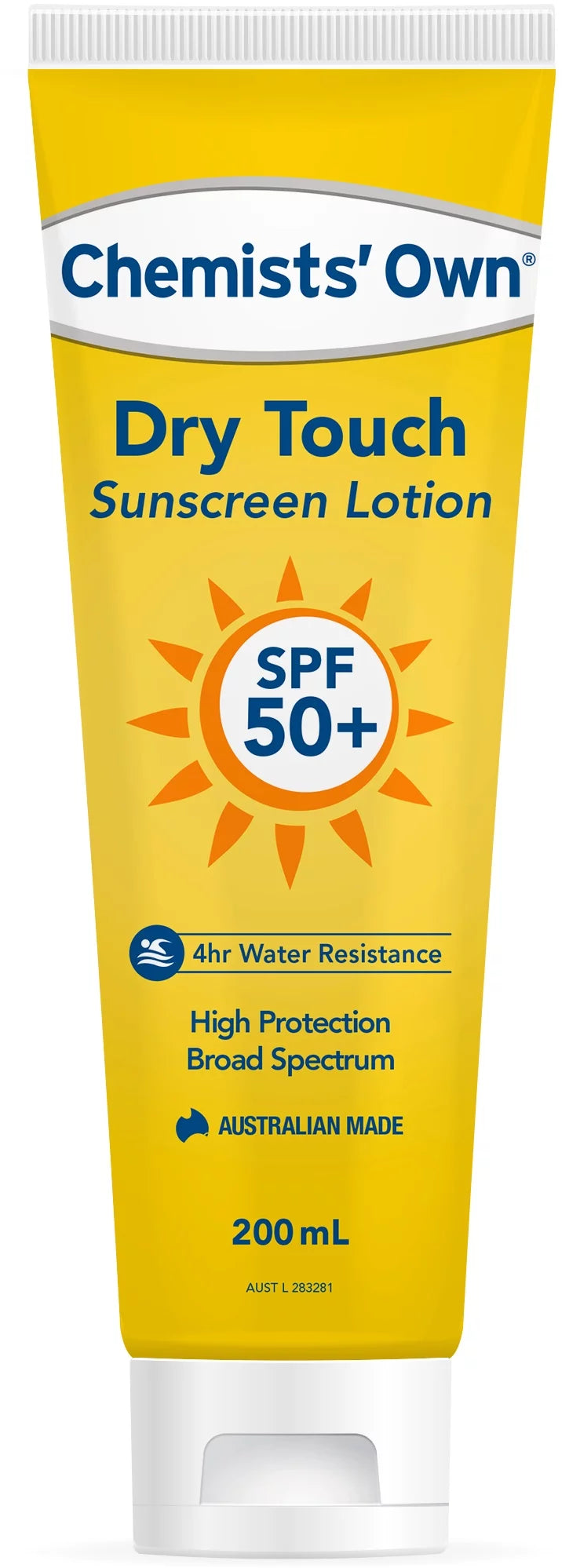 Chemists’ Own® Dry Touch Sunscreen SPF 50+ 200mL