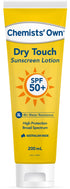 Chemists’ Own® Dry Touch Sunscreen SPF 50+ 200mL