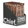 Chief Nutrition Collagen Protein Bars - Double Choc, 12 Pack