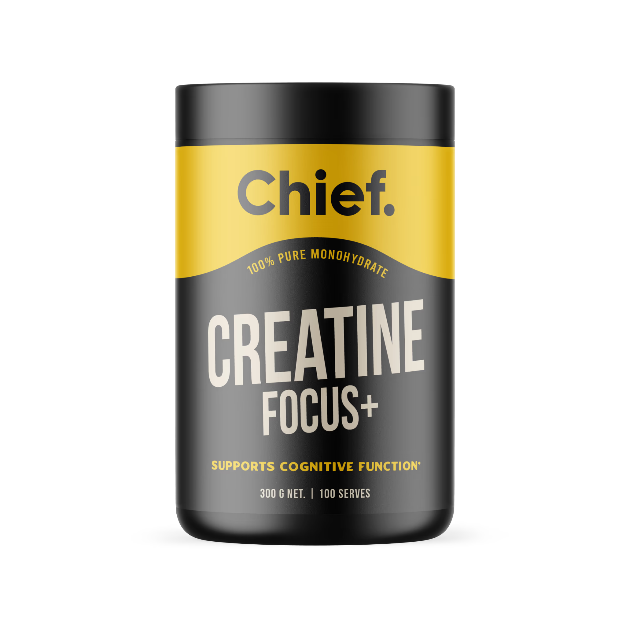 Chief Nutrition Creatine Focus+ - 300g, 100 Serves
