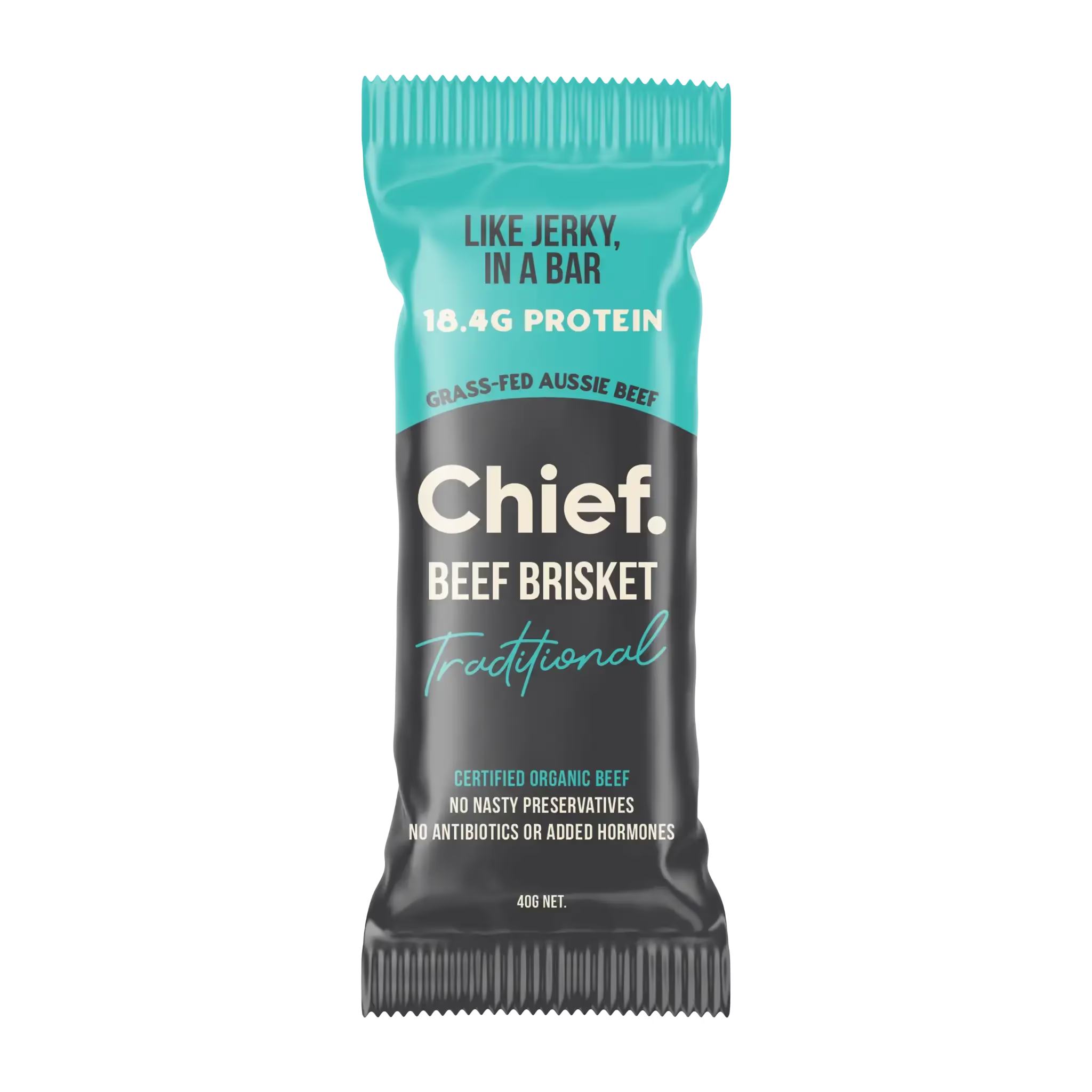 Chief Nutrition Organic Beef Bars - Traditional, 12 Pack