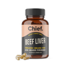 Chief Nutrition Organic Grass-Fed Beef Liver 500MG - 120 Capsules