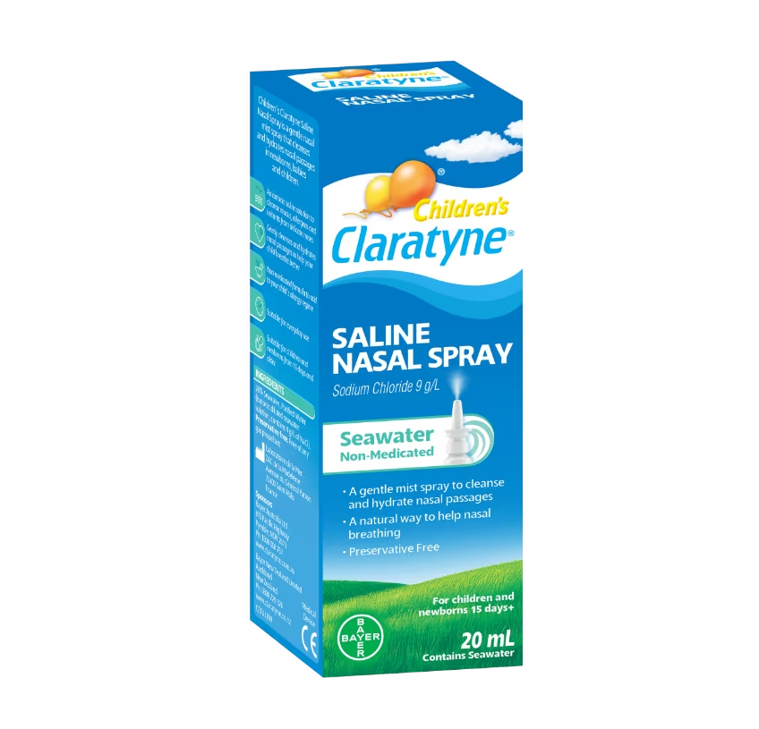 Claratyne Saline Nasal Spray for Childern - 20 mL