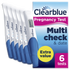 Clearblue Multiple Check Pregnecy Combo Kits - 6 pack