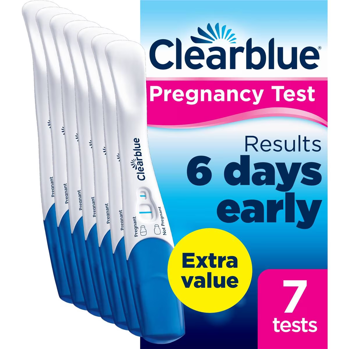 Clearblue Ultra Early Pregnancy Test 7 pack