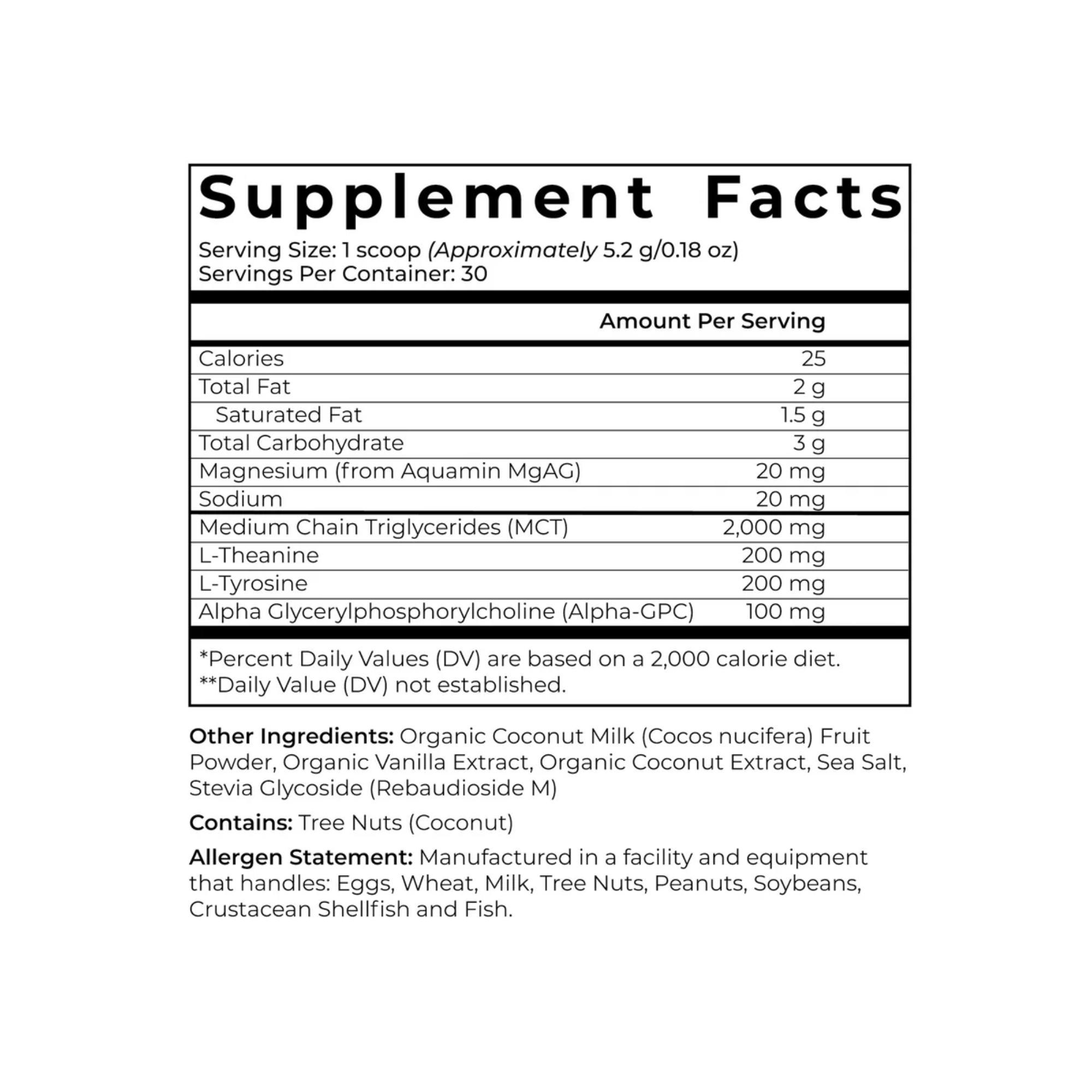 Cymbiotika Nootropic Creamer Advanced Superfood - 157g