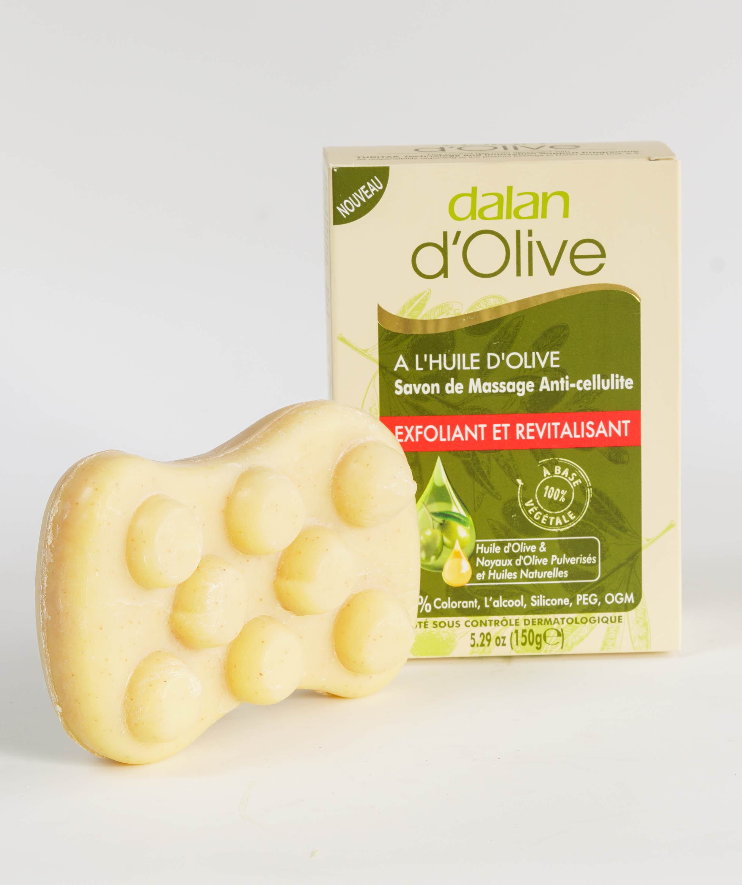 Dalan D'Olive Massage & Anticellulite Bar - 150g