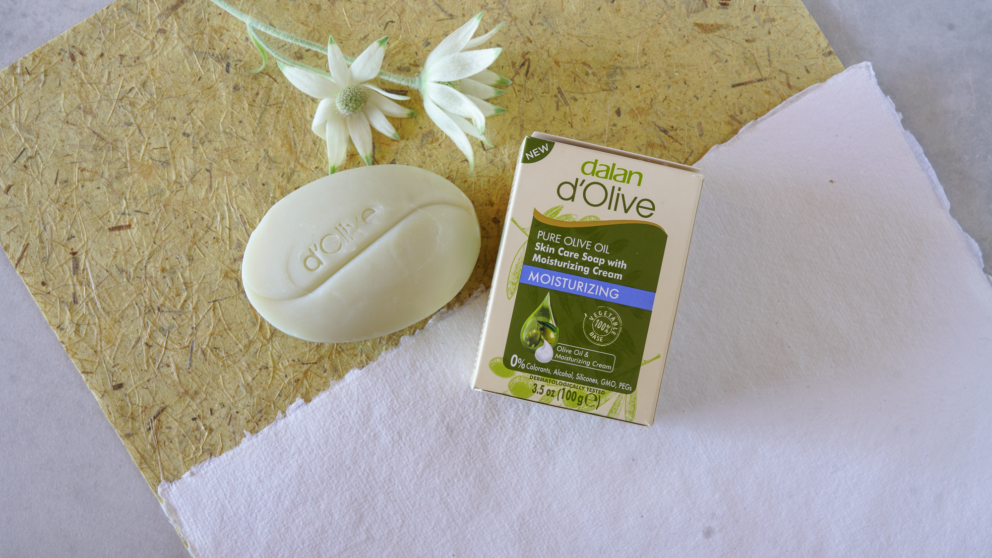 Dalan D'Olive Moisturizing Olive Bar - 100g