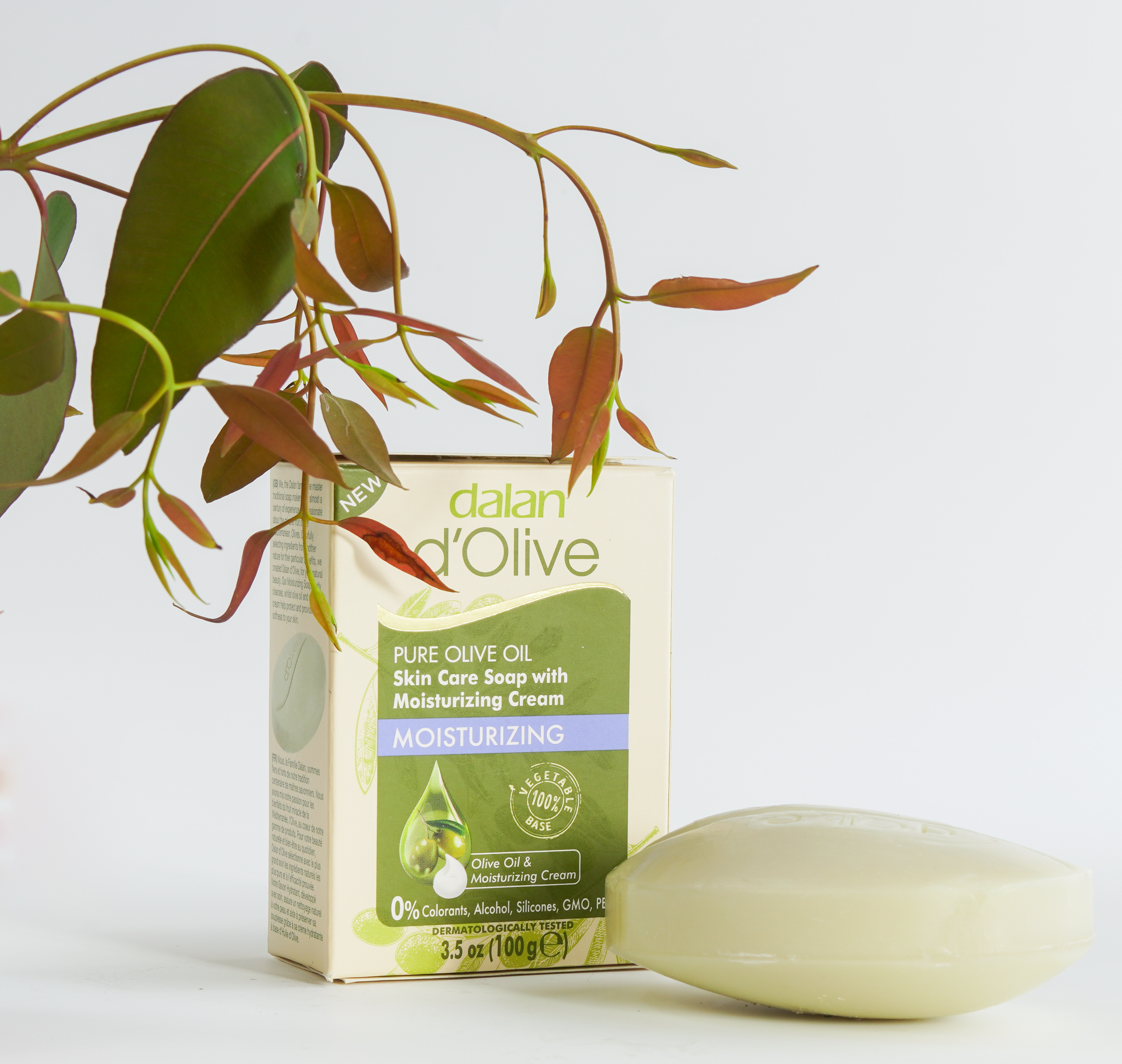 Dalan D'Olive Moisturizing Olive Bar - 100g