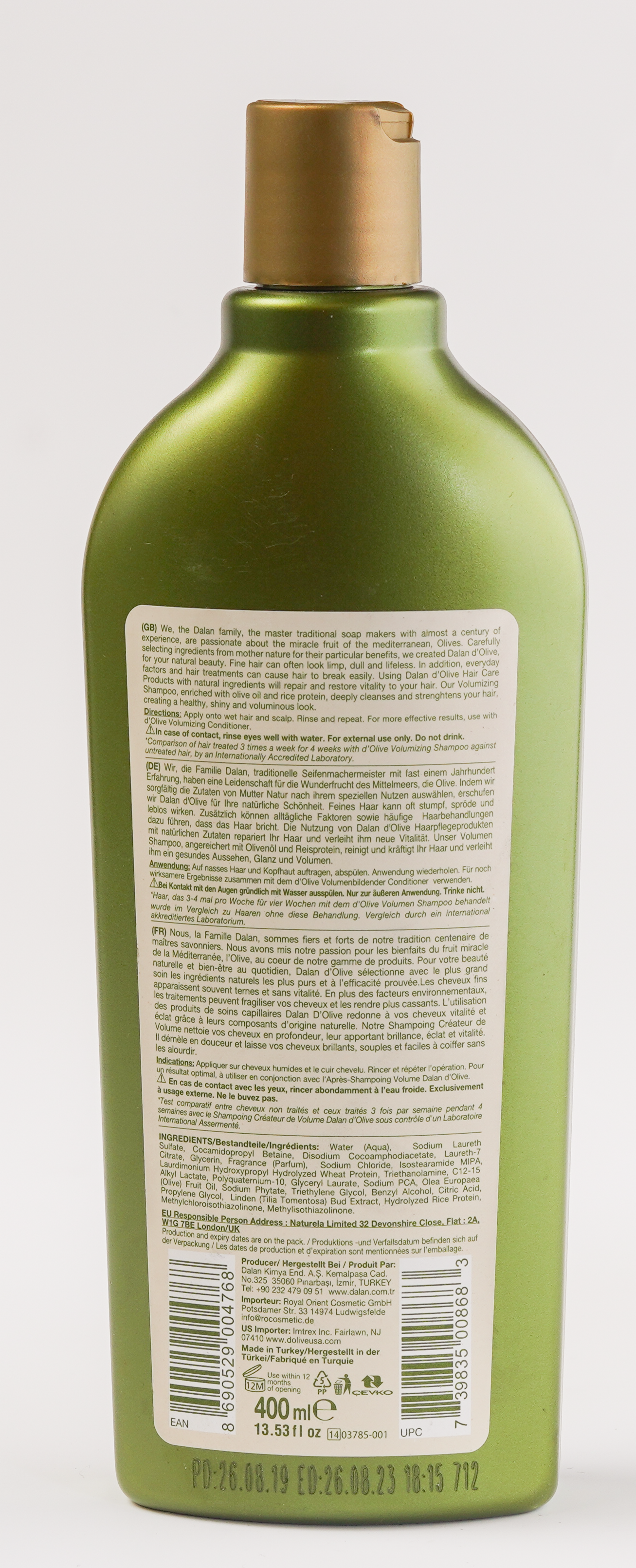 Dalan D'Olive Color Protect Shampoo - 400mL
