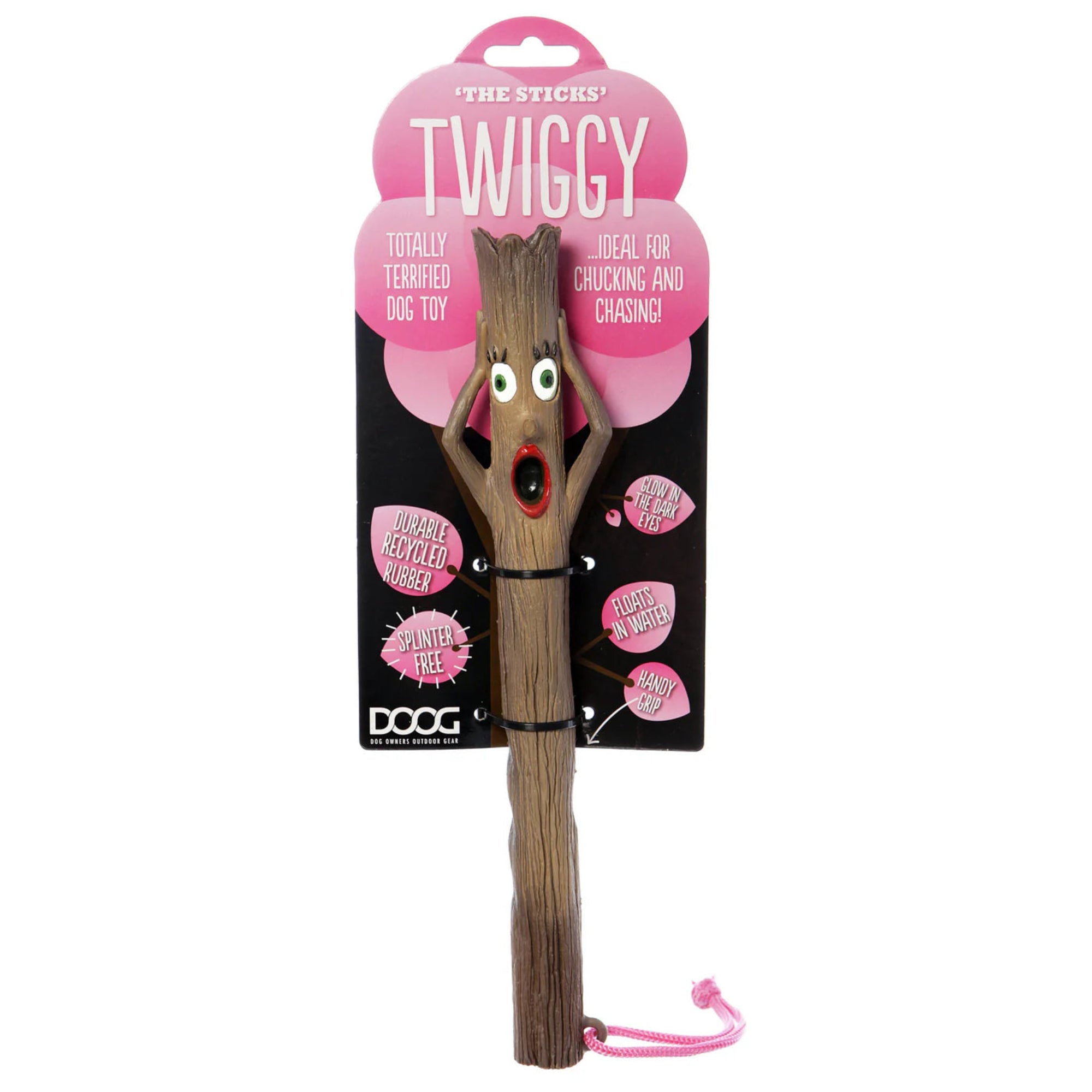 Doog "The Stick" - Totally Terrified Dog Toy