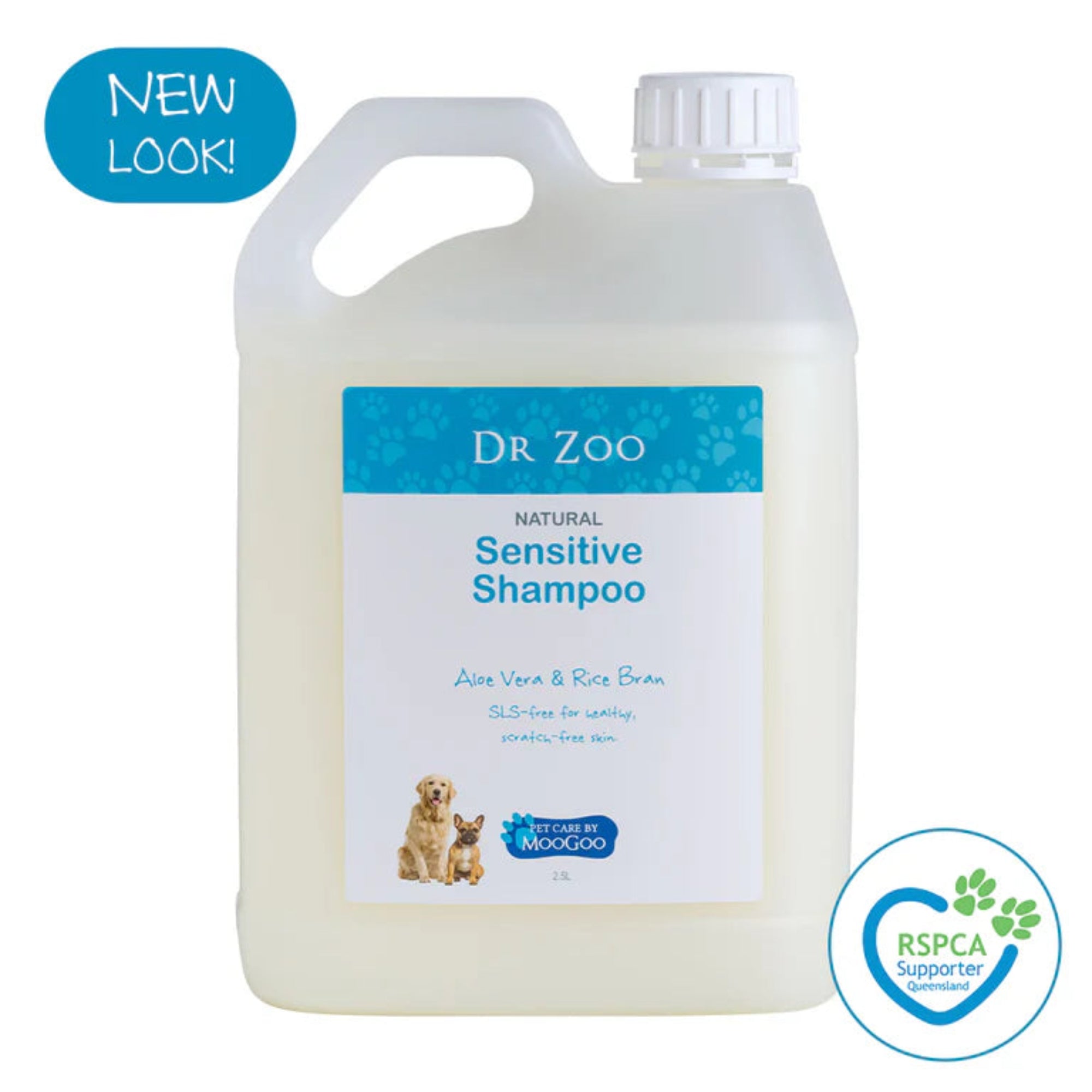 Dr.Zoo Natural Sensitive Shampoo - 2.5L Pouch