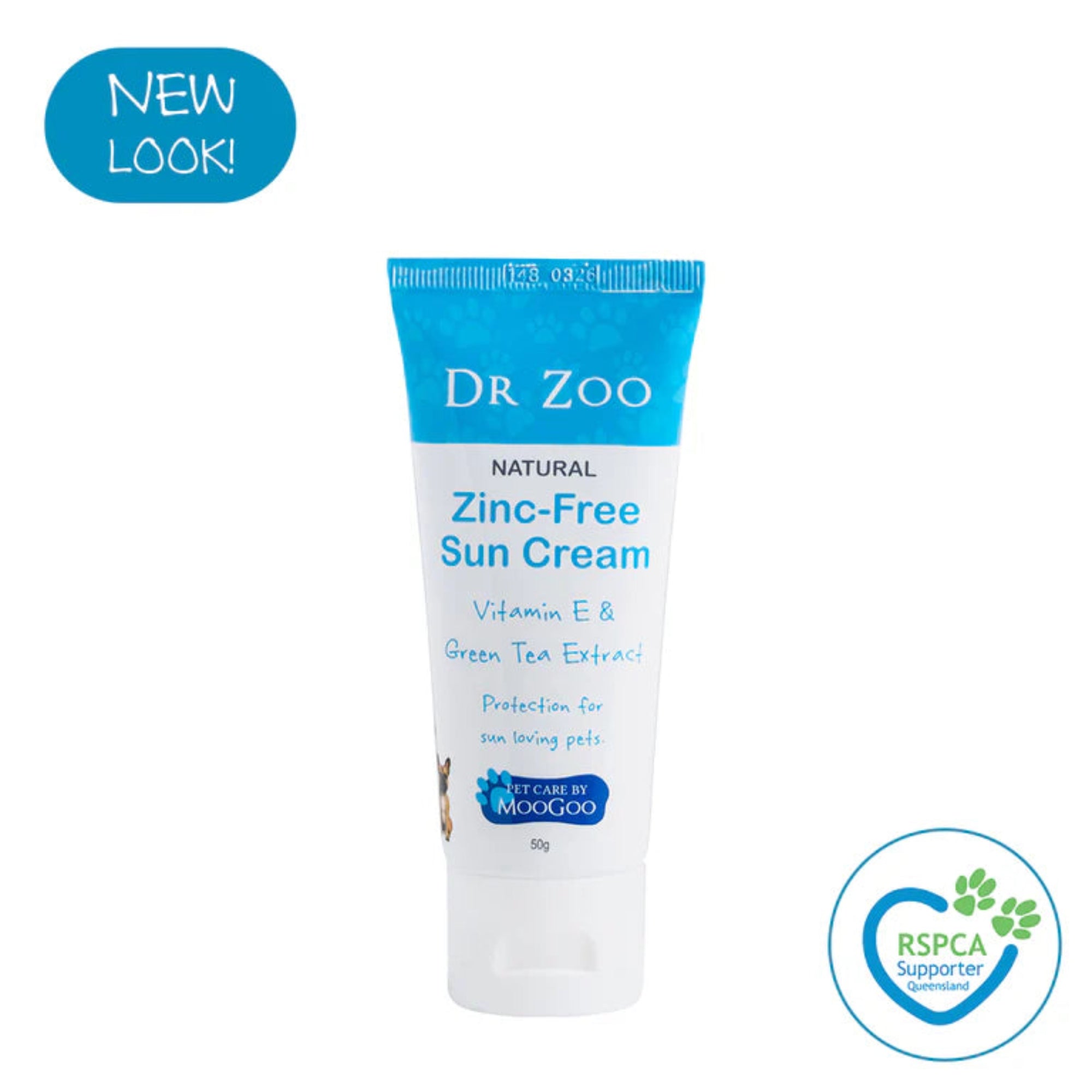 Dr.Zoo Natural Zinc-Free Sun Cream - 50g