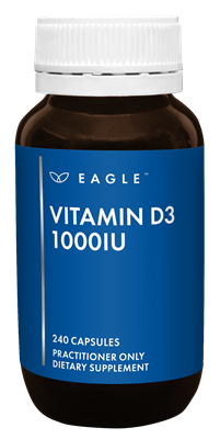 Eagle Vitamin D3 1000iu Capsules 240s