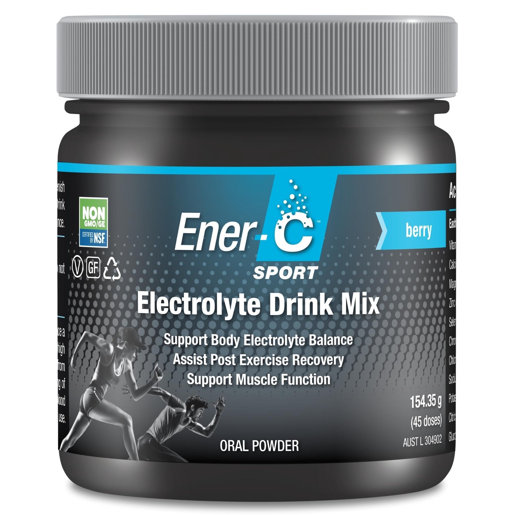 Ener-C Sport Tub - Electrolyte Drink Mix Berry 154.35g