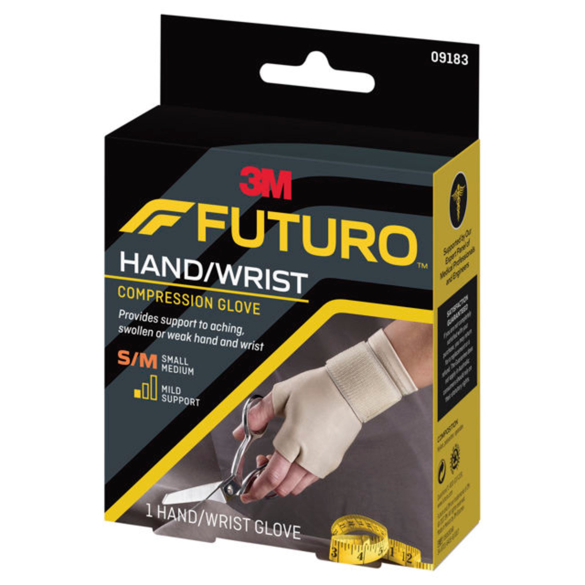 FUTURO™ Energising Compression Support Gloves - Small to Medium