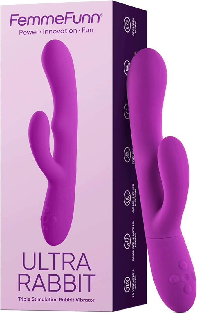 FemmeFunn Ultra Rabbit - Triple Stimulation Rabbit Vibrator (Clearance Stock)