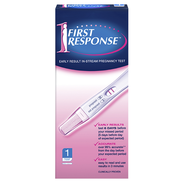 First Response In-Stream Test  - 1 Pack