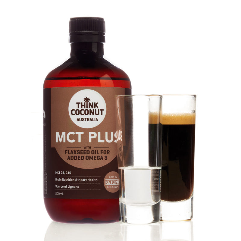 Think Coconut MCT Plus Flaxseed Oil 500mL