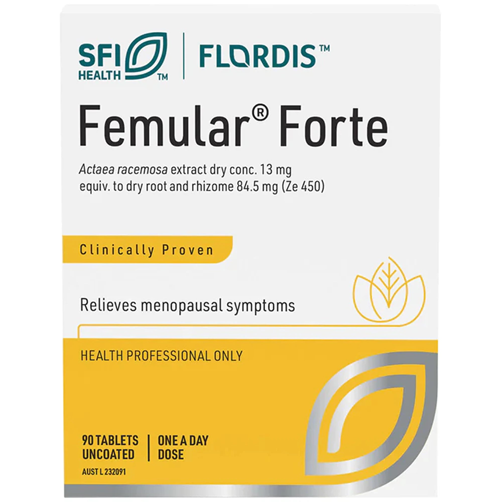 Flordis Femular Forte Tablets 90s