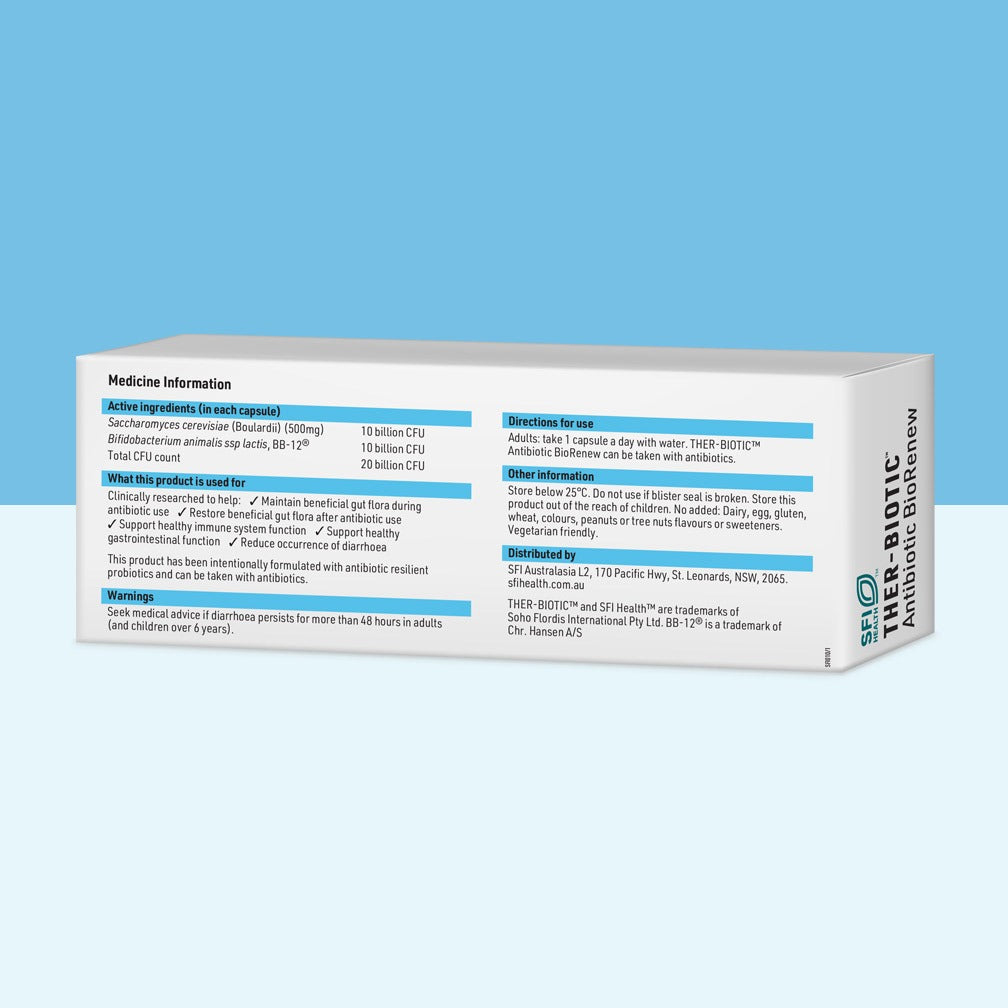 Flordis THER-BIOTIC™ Antibiotic BioRenew - 15 Capsules
