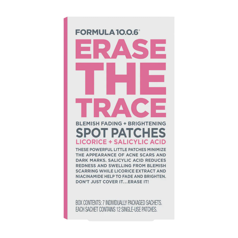 Formula 10.0.6 Erase The Trace Blemish Fading + Brightening Spot Patches 12 Pack