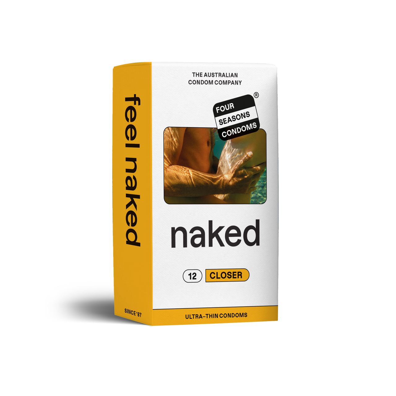 Four Seasons Naked Closer Condoms - 12 Pack
