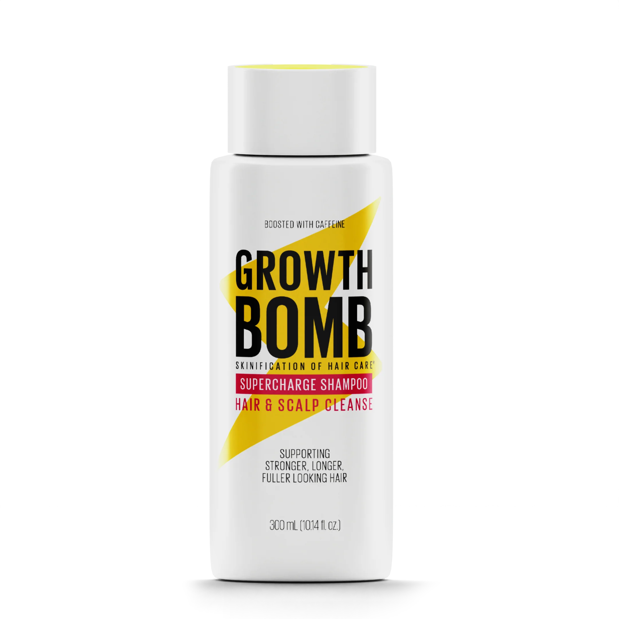 Growth Bomb Supercharge Shampoo - Hair & Scalp Cleanse, 300mL