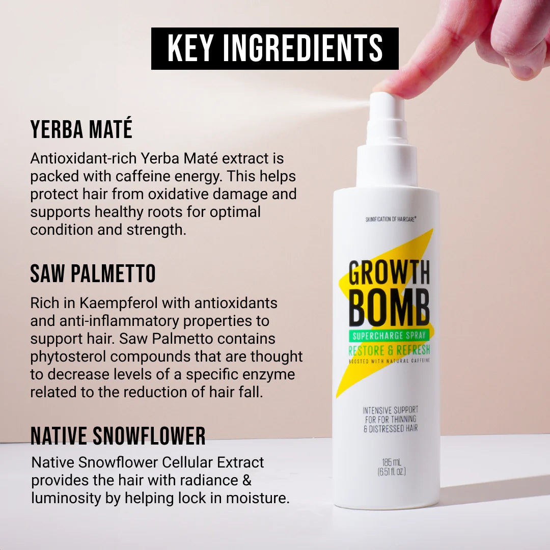 Growth Bomb Supercharge Spray 185mL