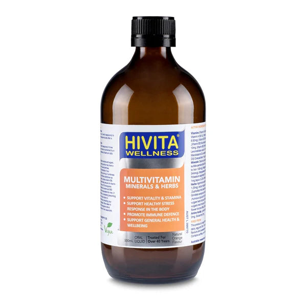 Hivita Liquid Multivitamin 500mL