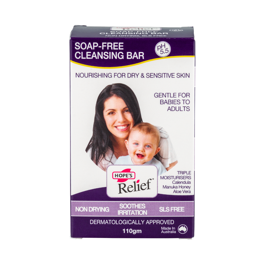 Hopes Relief Soap Free Cleansing Bar 110g