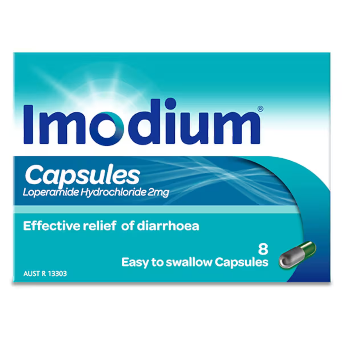 Imodium 2mg Diarrhoea Relief - 8 Capsules