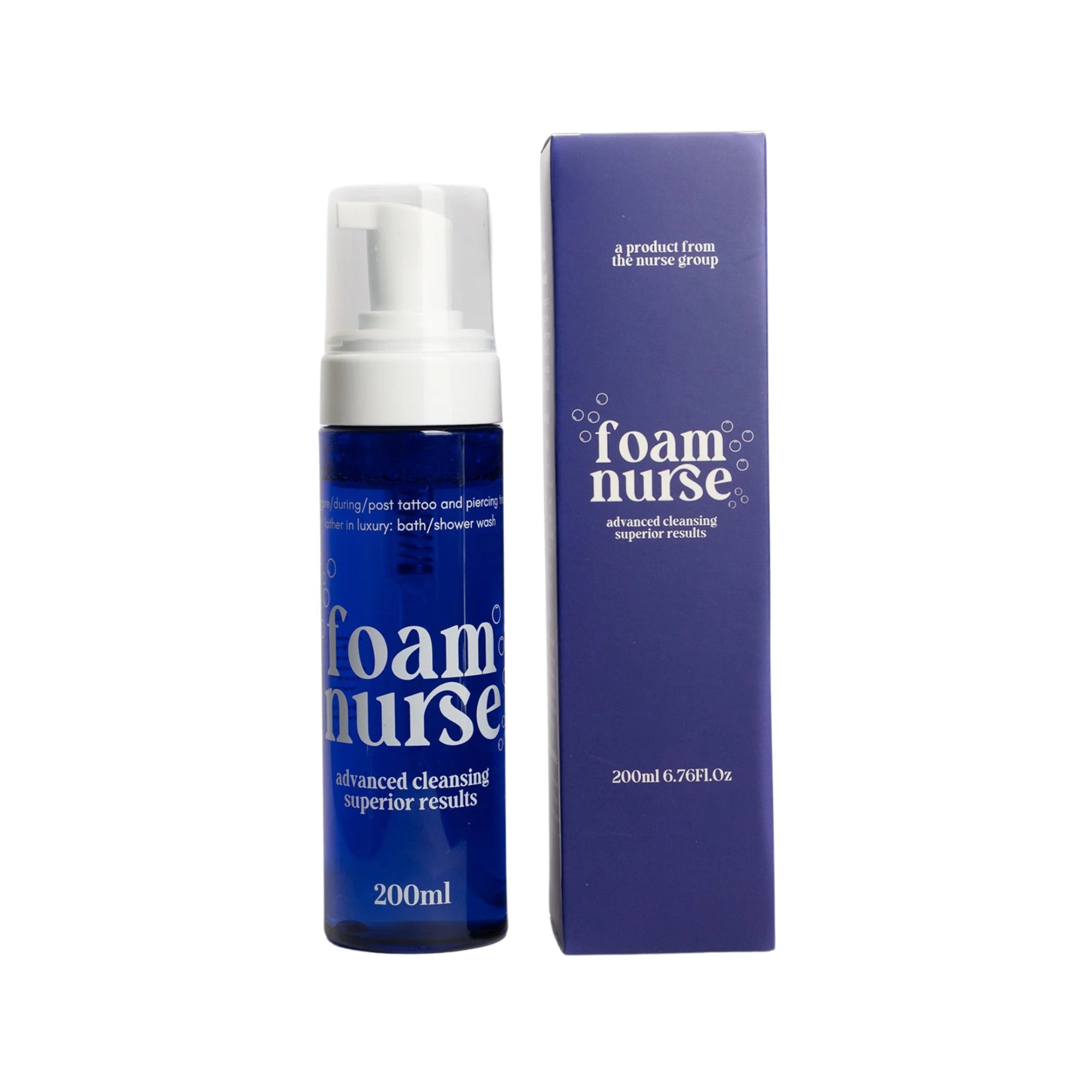 Ink Nurse Foam Nurse Tattoo Soap Wash - 200mL (Clearance Stock)
