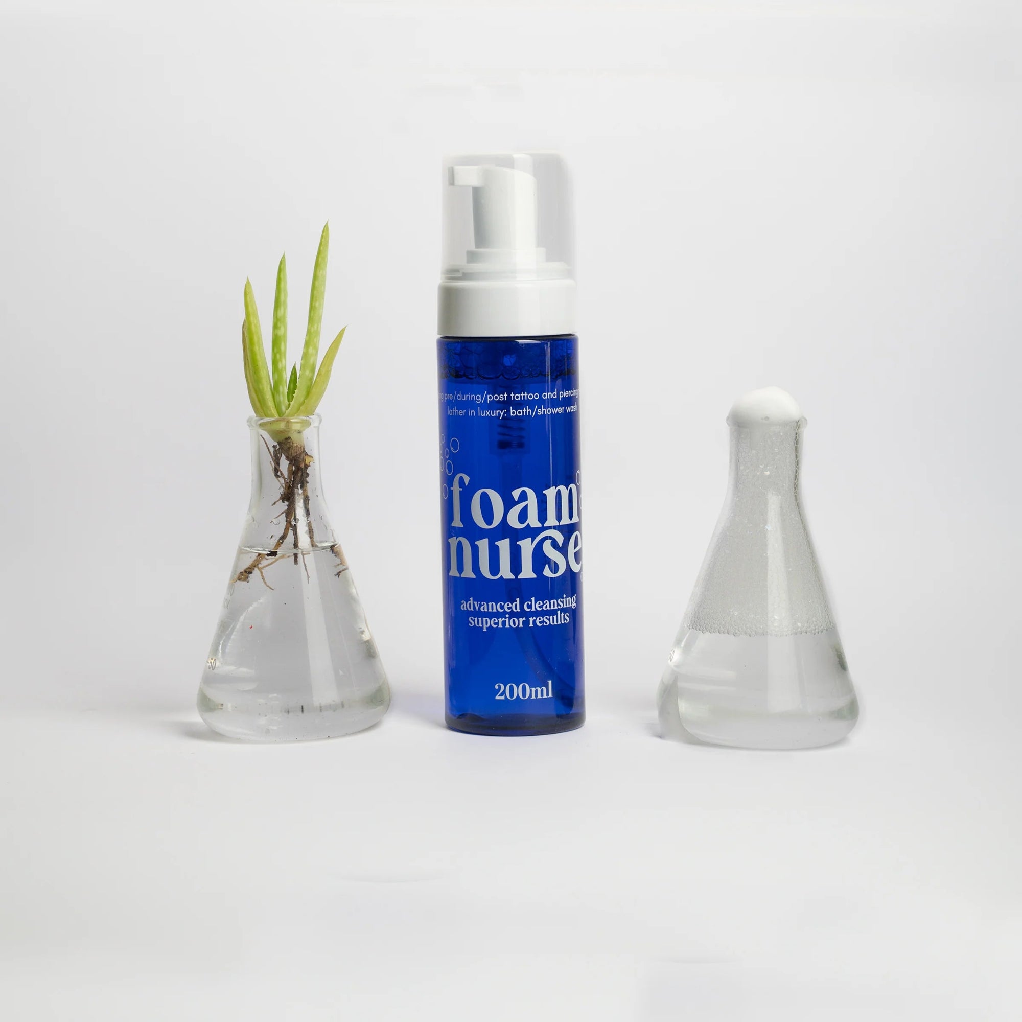 Ink Nurse Foam Nurse Tattoo Soap Wash - 200mL (Clearance Stock)