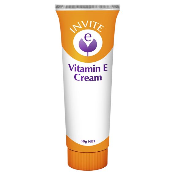 Invite Vitamin E Cream Tube 50g