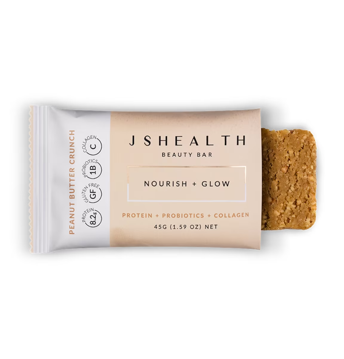 JSHEALTH Peanut Butter Crunch Beauty Bar 45g