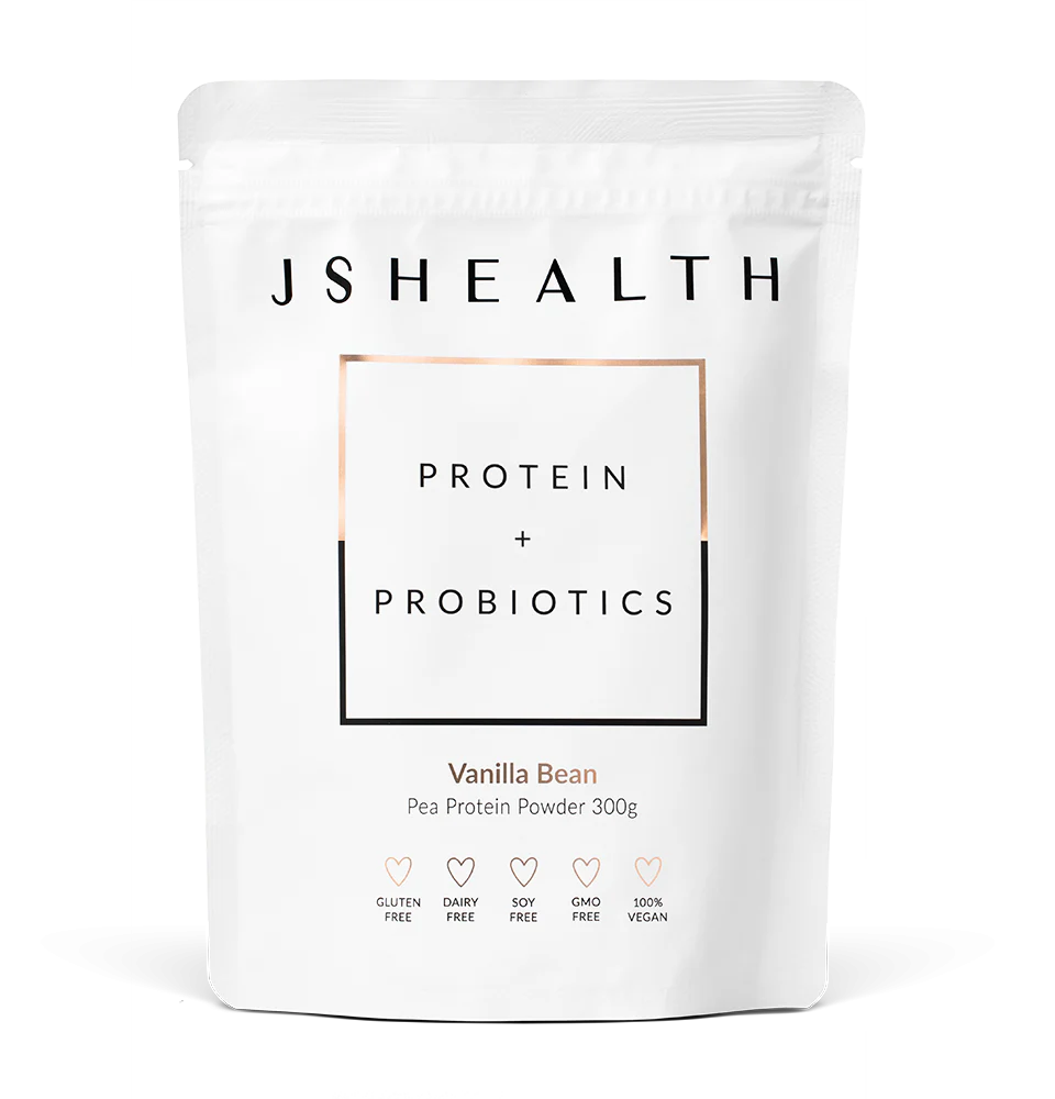 JSHEALTH Protein + Probiotics 300g - Vanilla Bean