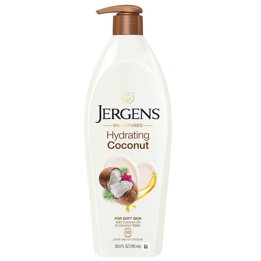 Jergens Coconut Oil-Infused Hydrating Moisturiser 496mL