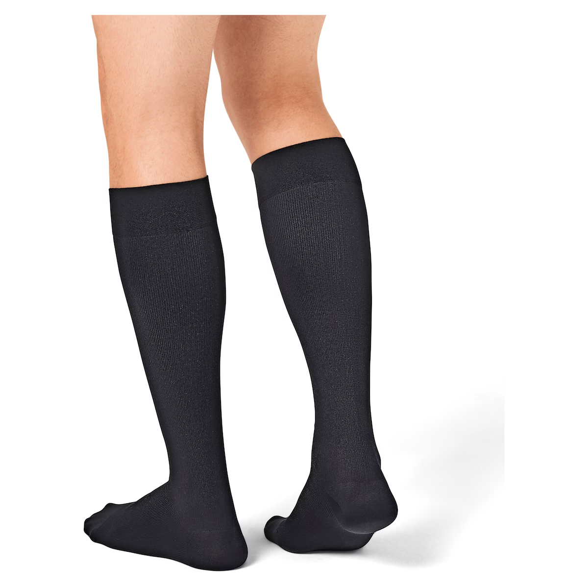 Jobst Black Knee High Compression Socks For Men  - Large, 15 - 20mmHg