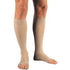 Jobst Beige Relief Knee High Compression Open Toe Socks For Men - Large, 20 - 30mmHg