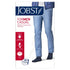 Jobst Casual Black Compression Socks For Men - Medium, 15 - 20 mmHg