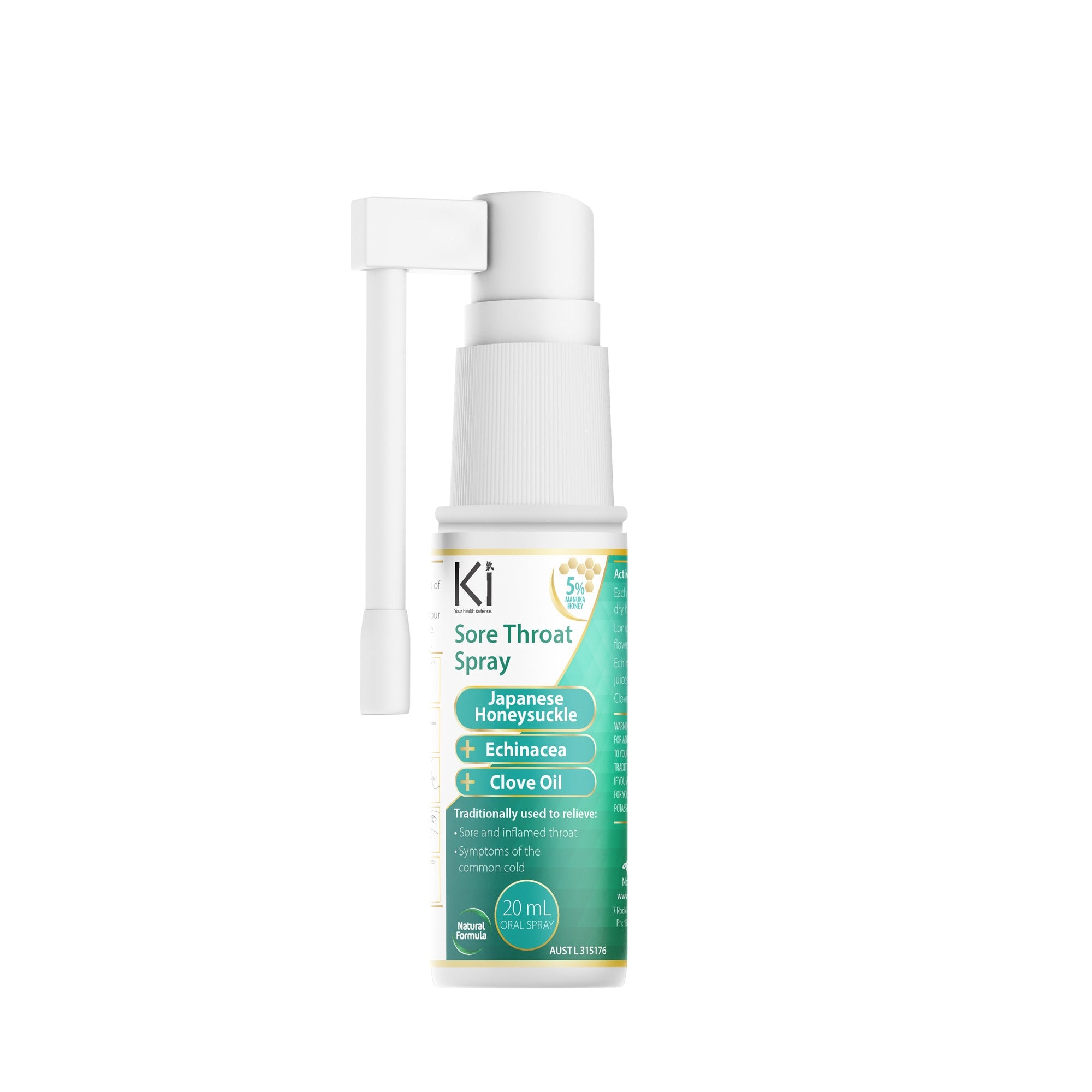 Ki Sore Throat Spray 20mL