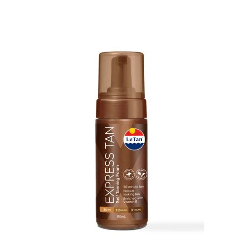 Le Tan EXPRESS TAN Self Tanning Foam 110mL – RespectHealth