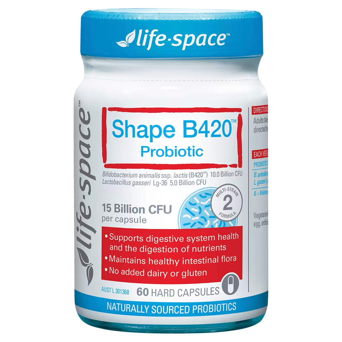 Life Space Shape B420 Probiotic 60 Capsules