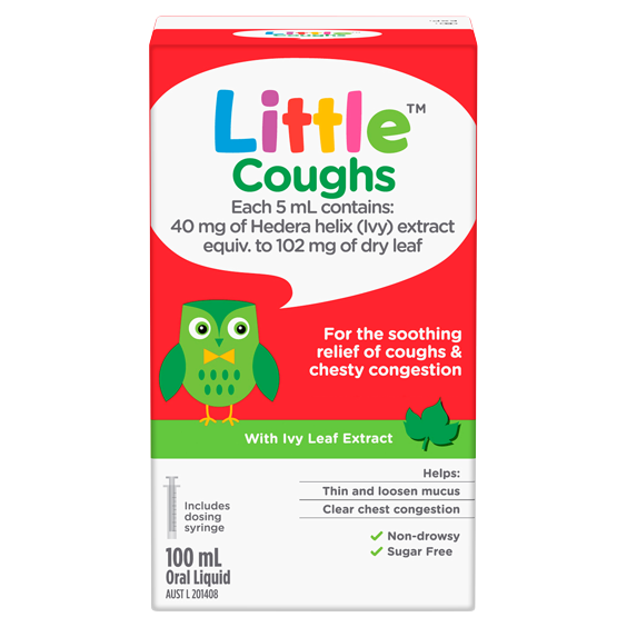 Little Coughs® 100mL - With Ivy Leaf Extract